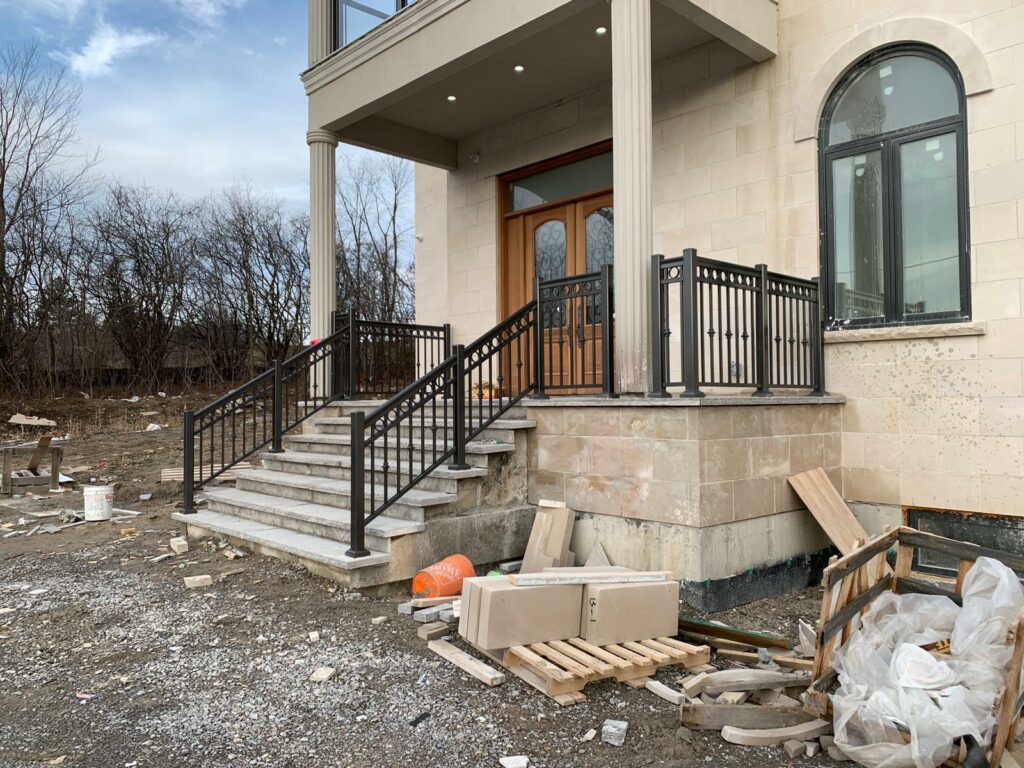 aluminum deck railing niagara